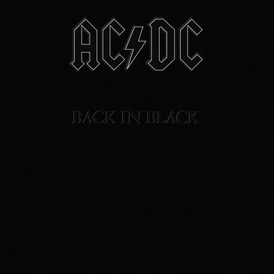 AC/DC back in black album cover